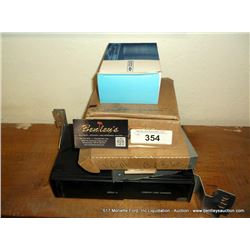 LOT: AUTOMOBILE ACCESSORIES-CD CHARGER, SENSORS