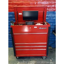 SNAP-ON VERDICT D7 VERDICT S3 MODEL EESM 300 DIAGNOSTIC SYSTEM W/ SEVERAL PLUGS & LEADS