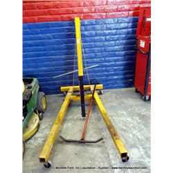 PERFORMANCE TOOL W41029 FOLDING ENGINE CRANE 2-TON CAPACITY