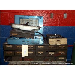 METAL BOLT BINS & TRAY 4X MONEY