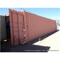 CONEX STORAGE CONTAINER, 8'x40'x8'