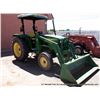 Image 2 : JOHN DEERE 5203-2WD & 510 BUCKET 3 POINT LIFT, PTO, 1 HYDRAULIC OUTLET, 641 HOURS