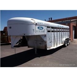 2010 FLEPS 8'x26' GOOSENECK LIVESTOCK TRAILER VIN: DOUBLE AXLE