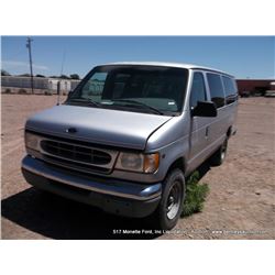1999 FORD E-350 XLT SD PASSENGER VAN ~ 220,965 MIL VIN: 1FBSS31S3XHB05801, FULL-SIZE, RWD, V10, 6.8L