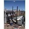 Image 1 : LOT: METAL RACKS & FENCING
