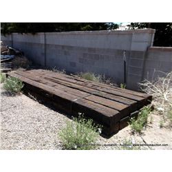 LOT: RAILROAD TIES & SCRAPWOOD