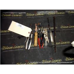 LOT: ASSORTED HAND TOOLS-WRENCH, PLIERS, STRIPPERS