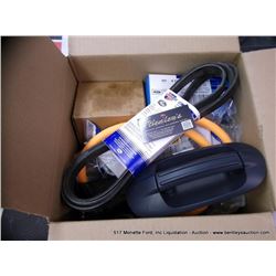 BOX: AUTO HARDWARE-FANBELT, DOOR HANDLE, HOSES