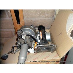 BOX: ASSORTED HARDWARE-JACK-CAR PARTS