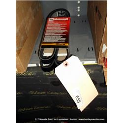 CASE: MOTORCRAFT FAN BELTS 2X MONEY