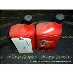 MOTORCRAFT CONTINOUSLY VARIABLE CHAIN TYPE TRANSMISSION FLUID 2X MONEY