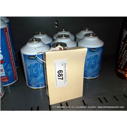 JOHNSON'S 134A MOBLE A/C REFRIGERANT 7X MONEY