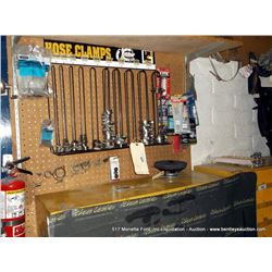 RACK: HOSE CLAMPS, REPAIR KITS