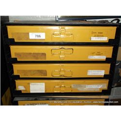 PARTS TRAY CABINET: SCREWS, CONNECTORS, NUTS & BOLTS