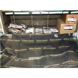 LOT: MOTORCRAFT HARDWARE-CLAMPS, VALVES, SEALS