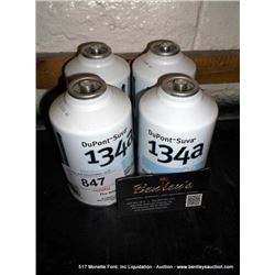 DUPONT SUVA 134A REFRIGERANT 4X MONEY