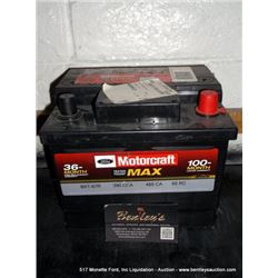 MOTORCRAFT MAX TOP POST BATTERY 12 VOLT