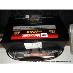 MOTORCRAFT MAX TOP POST BATTERY 12 VOLT