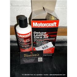 MOTORCRAFT DELUXE LEATHER CARE KIT