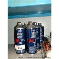 FORD SUPER DOT-4 MOTOR VEHICLE BRAKE FLUID 6X MONEY