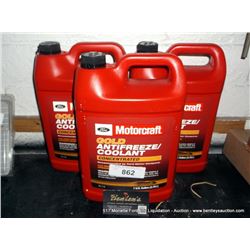 MOTORCRAFT GOLD ANTIFREEZE/COOLANT 3X MONEY
