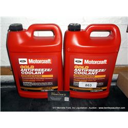 MOTORCRAFT GOLD ANTIFREEZE/COOLANT 2X MONEY