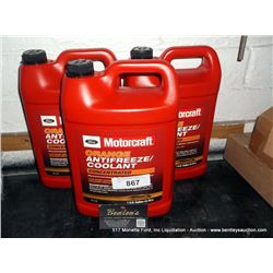 MOTORCRAFT ORANGE ANTIFREEZE/COOLANT 3X MONEY