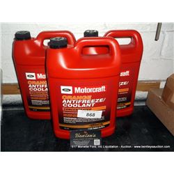 MOTORCRAFT ORANGE ANTIFREEZE/COOLANT 3X MONEY