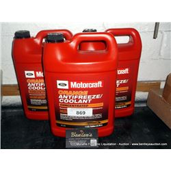 MOTORCRAFT ORANGE ANTIFREEZE/COOLANT 3X MONEY