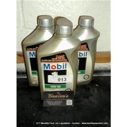 MOBIL 10W-30 MOTOR OIL 3X MONEY