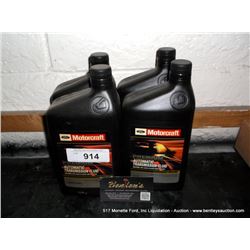 MOTORCRAFT AUTOMATIC TRANSMISSION FLUID 4X MONEY