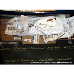 LOT: FORD PARTS-WEATHER STRIP, SEAT COVER, VISOR, REGULATOR