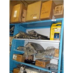 LOT: AUTO PARTS-LUGNUT, COVERS, LOCKS, CONTROLS