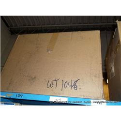LOT: AUTO PARTS-LAMPS, CONNCETORS, PAN ASSEMBLY, MOULDING