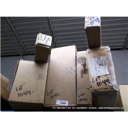 LOT: AUTO PARTS-INDICATORS, HOUSING, GASKETS, BEARINGS