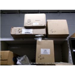 LOT: AUTO PARTS-WIRE ASSEMBLY, TUBE, VALVE, AIR VALVE KIT, CLAMP KIT