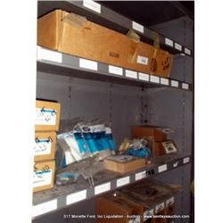 LOT: EXHAUST MANIFOLD, CLUTCH, SHOE & LINING KIT, SPROCKET, INJECTORS, STRAP KIT, WEATHER STRIP