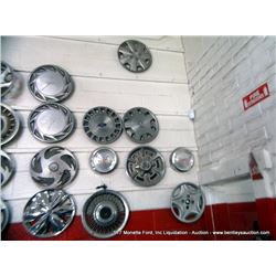 WALL CONTENTS: HUB CAPS