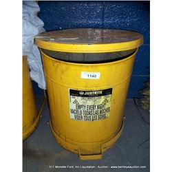 JUSTRITE OIL WASTE CAN