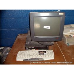 LOT: IBM COMPUTER, MONITOR NET VISTA ADP