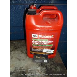 (2) 1-GALLON MOTORCRAFT PREMIUM ANTIFREEZE/COOLANT