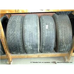 ASSORTED TIRES 4X MONEY