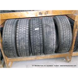 ASSORTED TIRES 5X MONEY