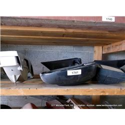 SHELF: MIRRORS, LIGHT, HUB CAPS