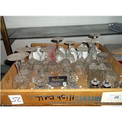 LIDS ASSORTED CUPS WINE GLASSES SALT SHAKERS 40 X THE MONEY