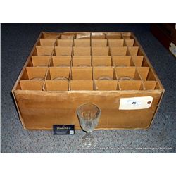 BOX: LIBBEY SOLITAIRE 8 1/2 OZ WINE GLASSES 21X THE MONEY
