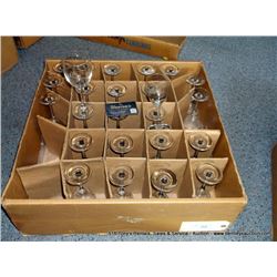 BOX: EXCALIBUR WINE GLASSES 25X THE MONEY