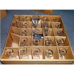 BOX: EXCALIBUR WINE GLASSES 25X THE MONEY