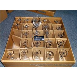 BOX: EXCALIBUR WINE GLASSES 25X THE MONEY