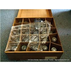 BOX: HIGH BALL 12 1/2 OZ GLASSES 25X THE MONEY